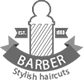 Logo barbería clásica